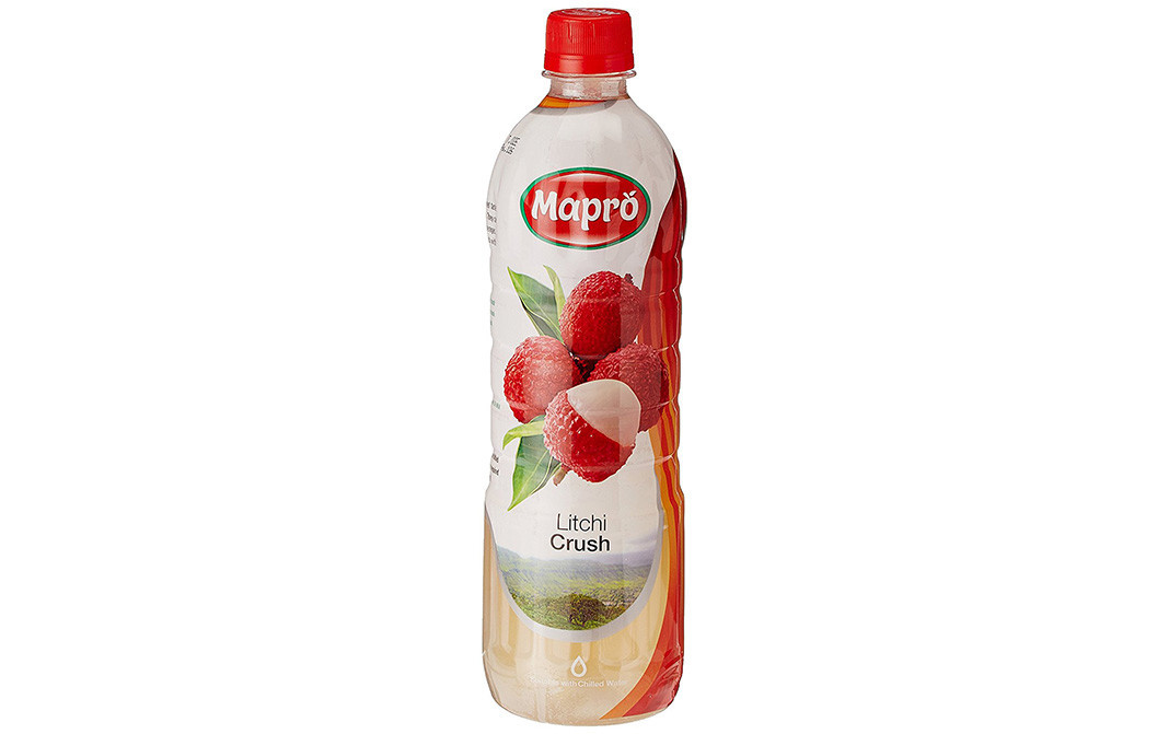 Mapro Litchi Crush    Plastic Bottle  750 millilitre